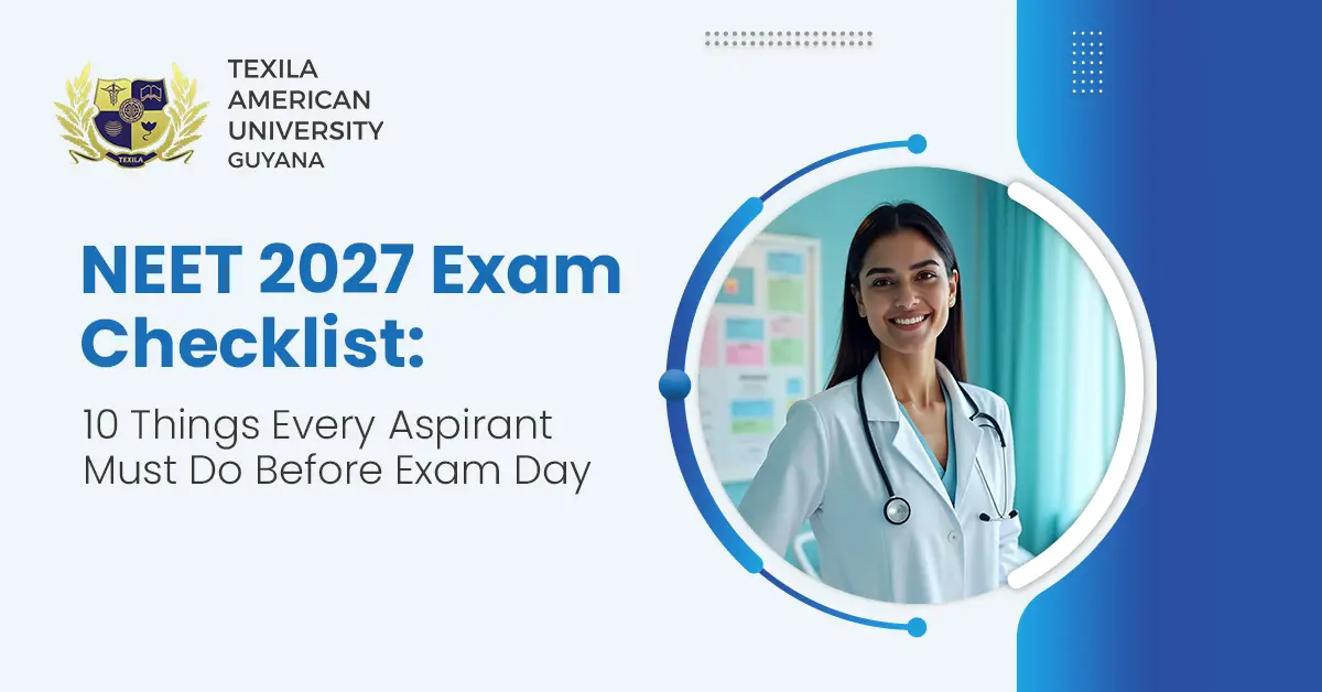NEET 2027 Exam Checklist: 10 Things Every Aspirant Must Do Before Exam Day