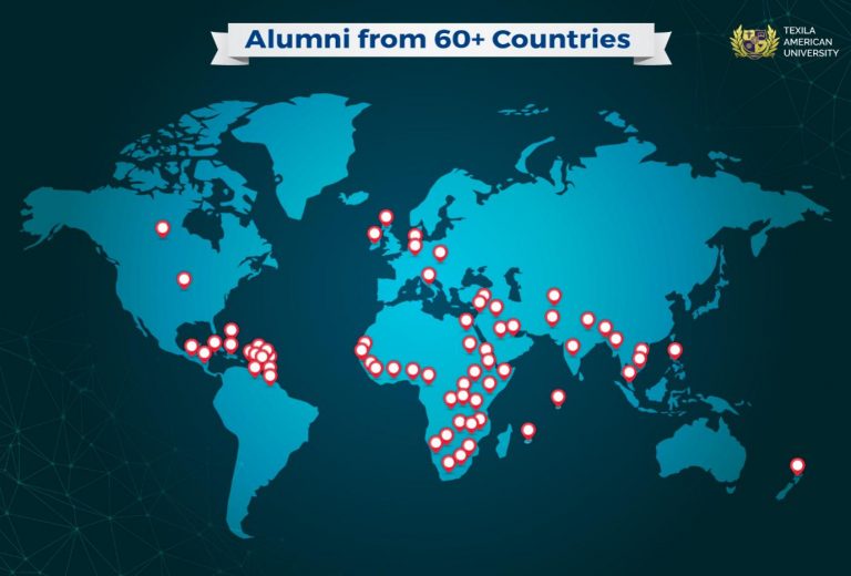Texila Alumni Presence across the Globe