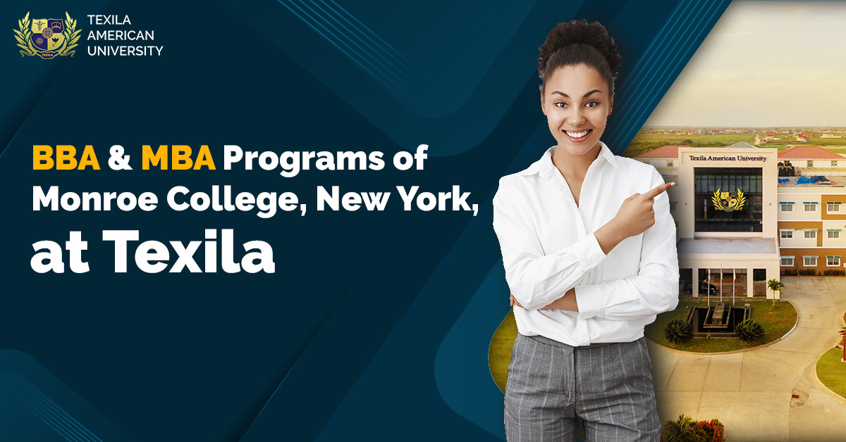 Monroe College BBA & MBA programs from Texila
