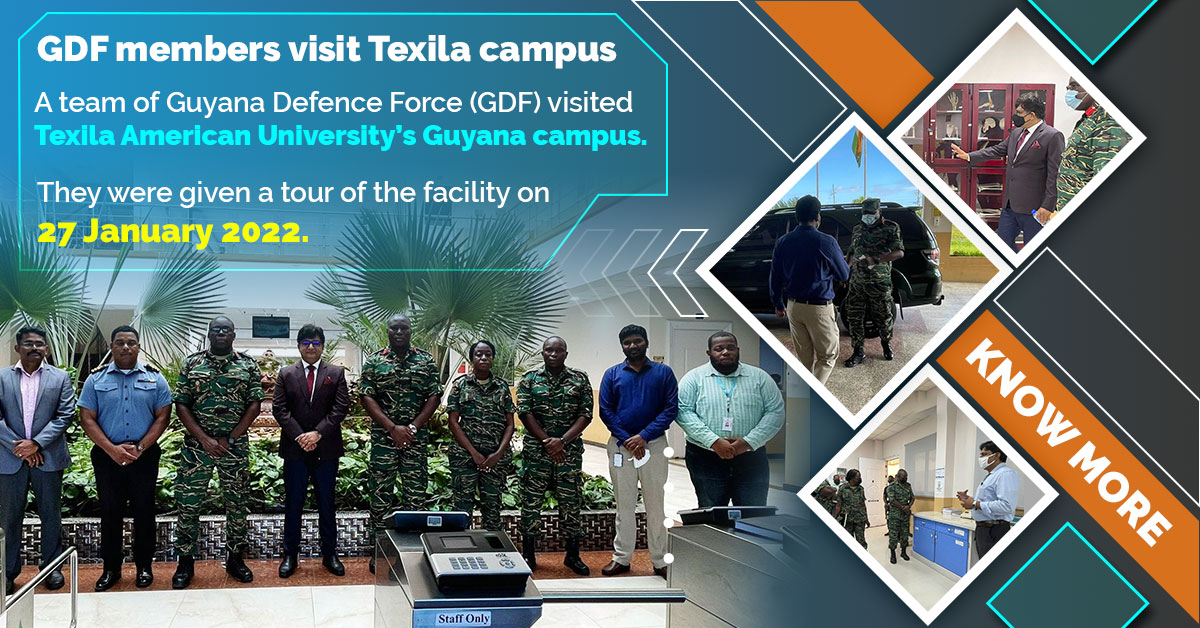 GDF Members Visit Texila Campus
