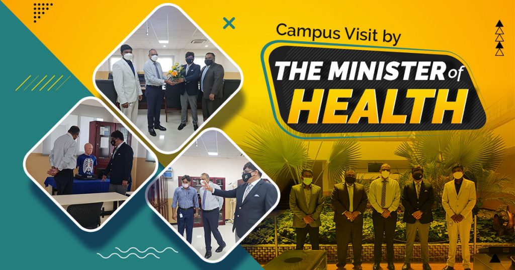 Guyana Minister of Health Visit Texila Campus