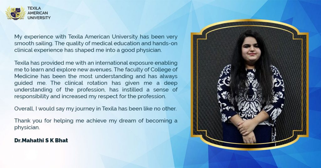 Dr.Mahathi Shares TAU Experiences