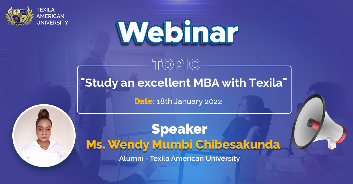 Study an Excellent MBA with Texila