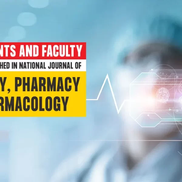 Texila Students and Faculty Research Paper published in National Journal of Physiology, Pharmacy, and Pharmacology.