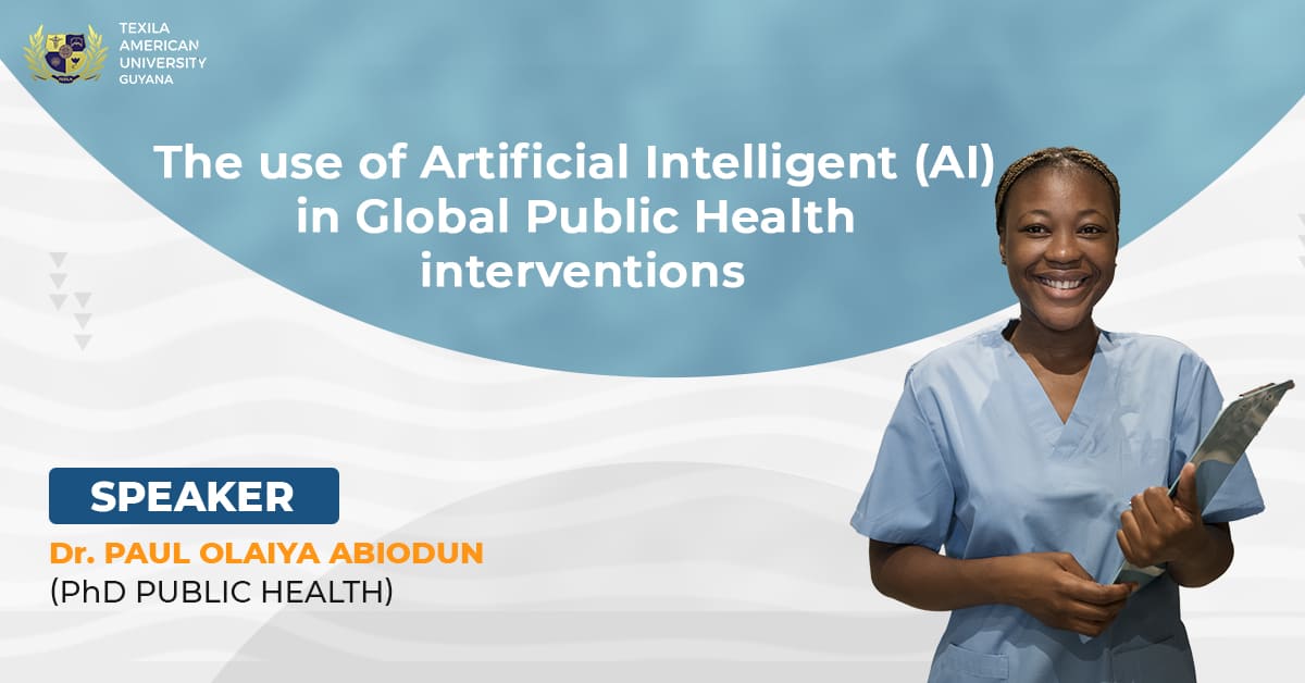 Artificial Intelligent (AI) in Global Public Health interventions Video