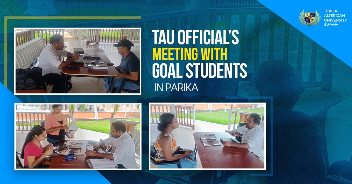 TAU Official’s Meeting with GOAL students in Parika