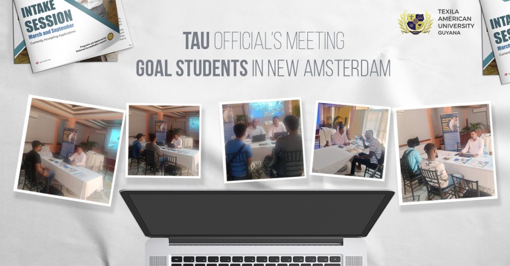 TAU Official's Meet with GOAL Students in New Amsterdam