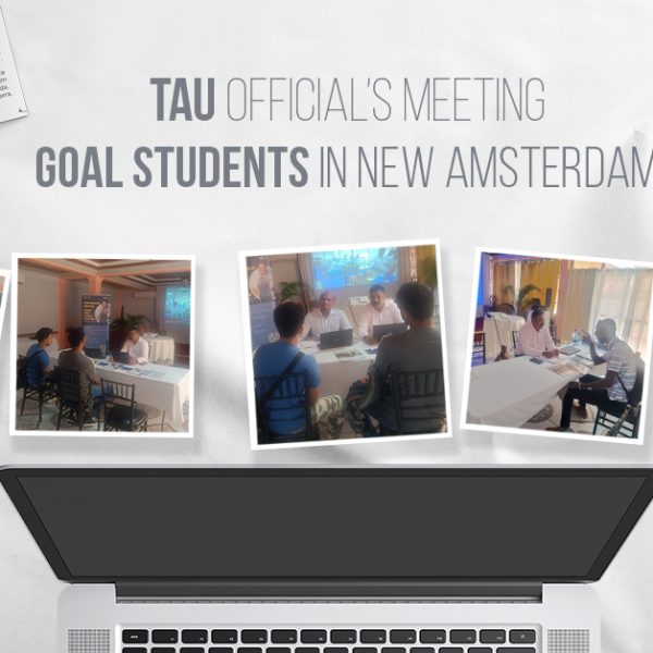 TAU Official's Meet with GOAL Students in New Amsterdam