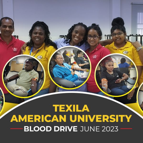 Blood drive camp-Texila American University Guyana