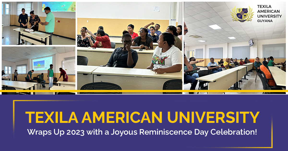 Texila American University Guyana Reminiscence Day Celebration