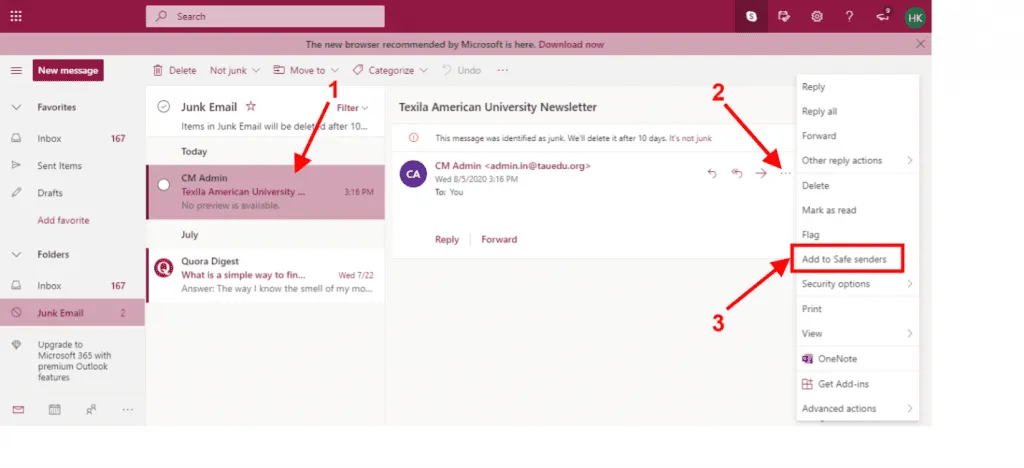 How to Whitelist Email