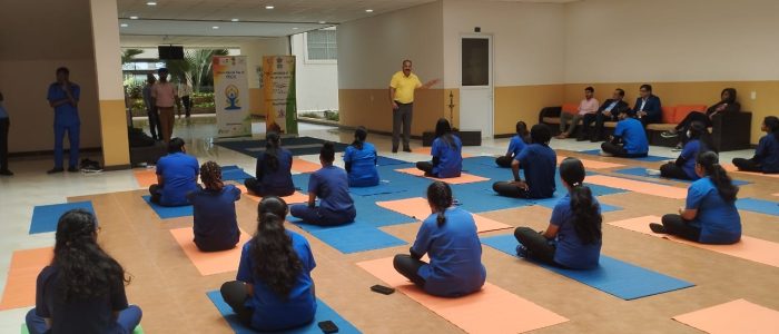 Texila American University Celebrated 9th International Day of Yoga