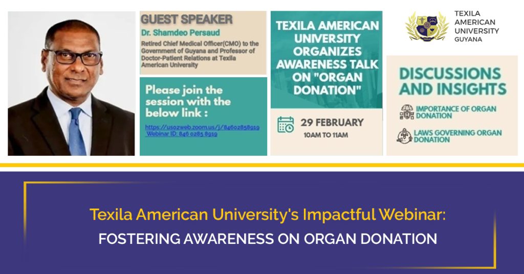 TAU Organizes Webinar on Fostering Awareness of Organ Donation