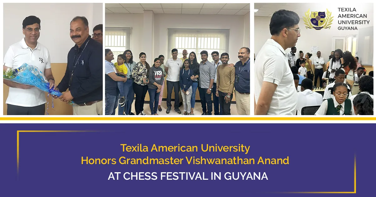 Texila Honors Grandmaster Viswanathan Anand