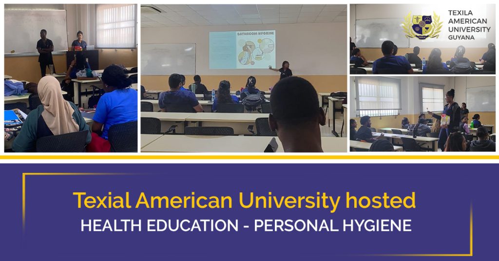 Texila American University hosted Health Education - Personal Hygiene