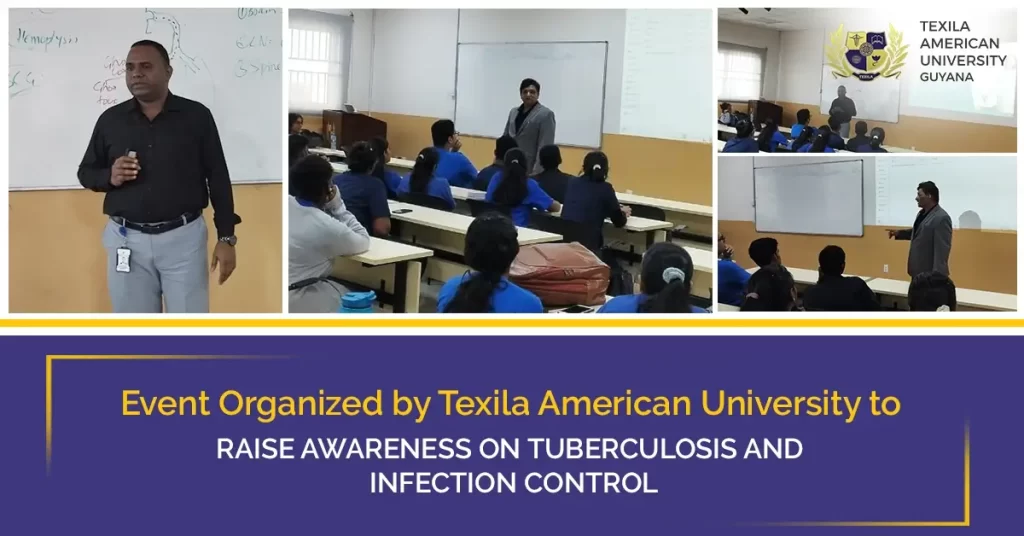 Event Organized by Texila American University to Raise Awareness on Tuberculosis and Infection Control