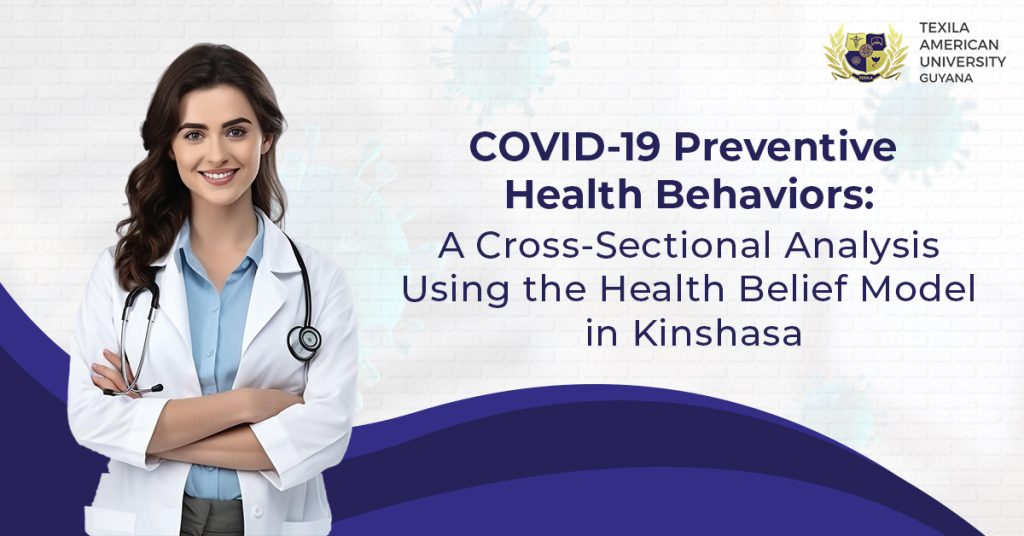 COVID-19 Preventive Health Behaviors: A Cross-Sectional Analysis Using the Health Belief Model in Kinshasa