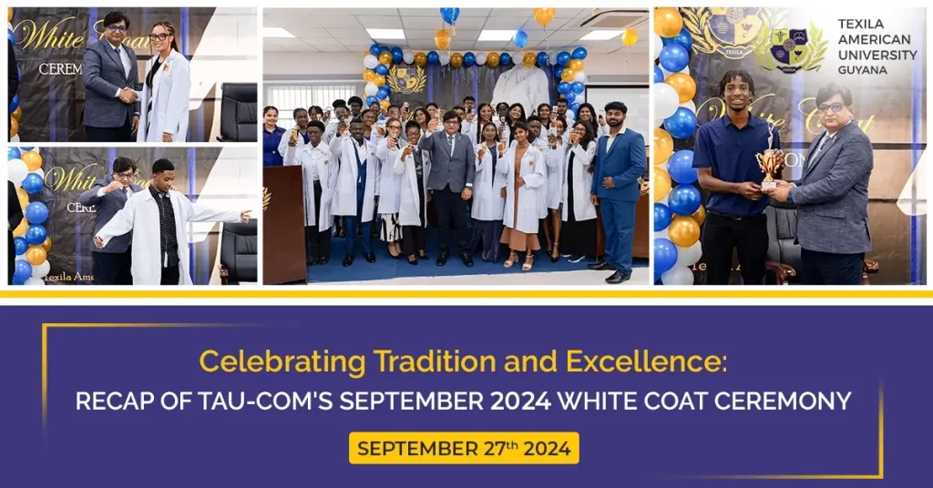 Celebrating Tradition and Excellence Recap of TAU-COM's September 2024 White Coat Ceremony