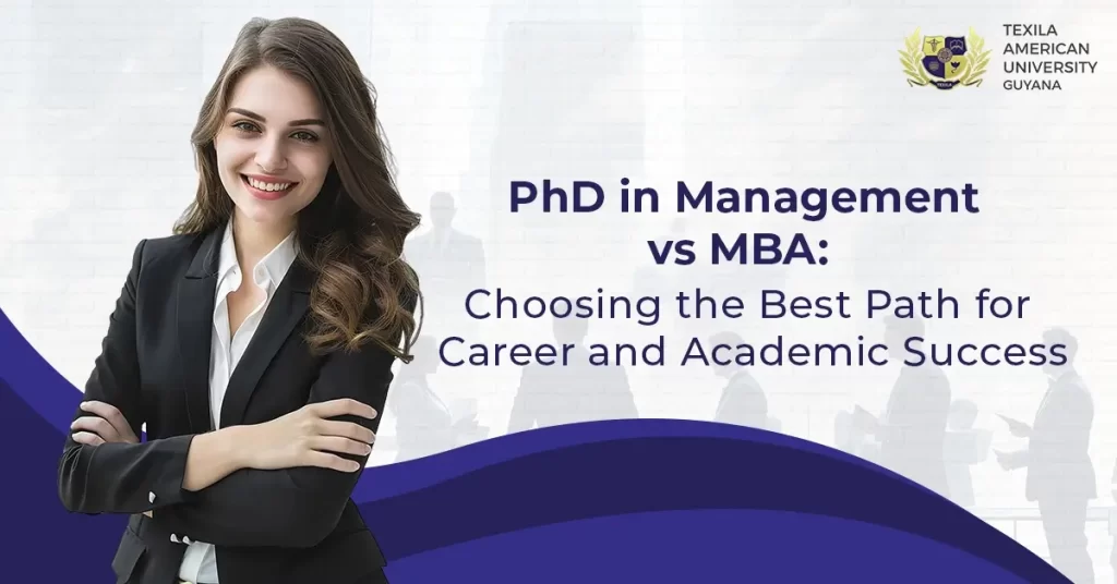 Study Best Online PhD in Management in Guyana