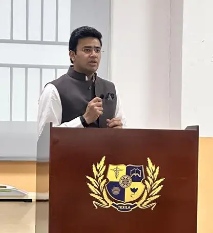 Shri Tejasvi Surya in Guyana