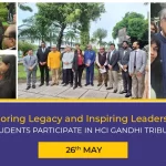 Students Participate in HCI Gandhi Tribute