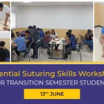 Suturing Workshop for Transition Semester Students at TAUCOM, Guyana – 13th June 2025