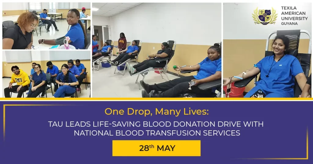 Texila's Blood Donation Drive with National Blood Services