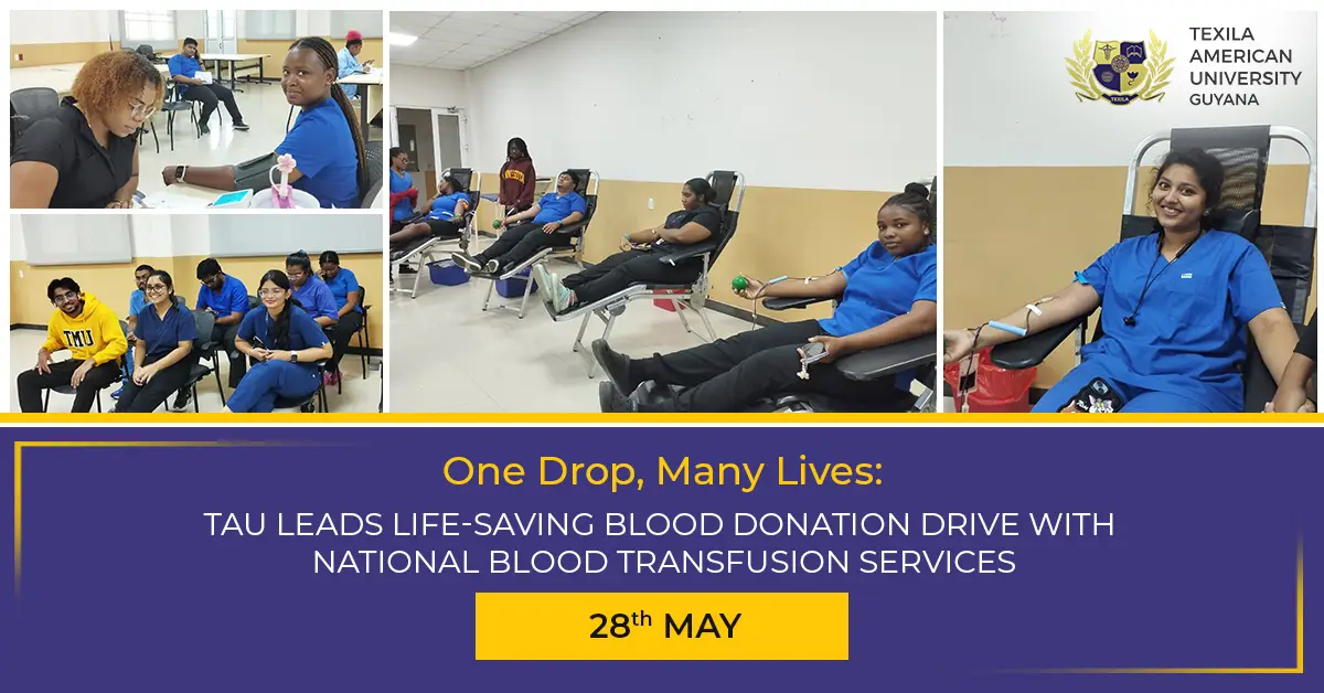 Texila's Blood Donation Drive with National Blood Services