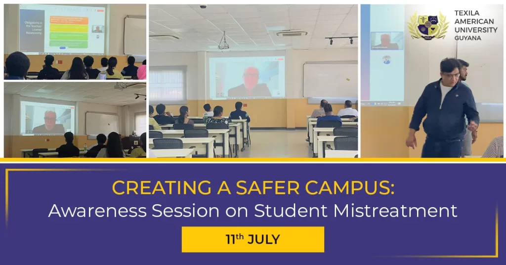 Creating a Safer Campus: Awareness Session on Student Mistreatment