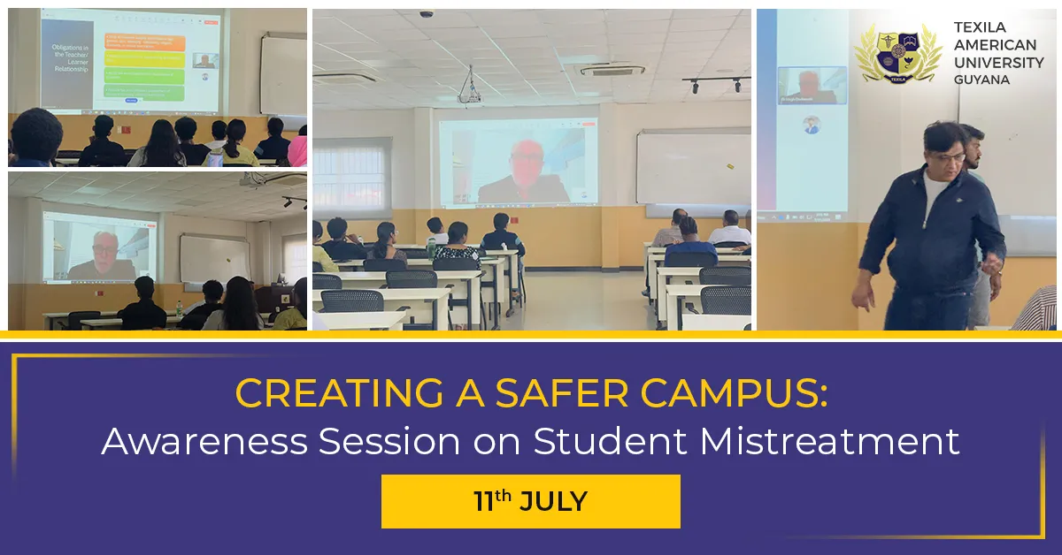 Creating a Safer Campus: Awareness Session on Student Mistreatment 1 Creating a Safer Campus: Awareness Session on Student Mistreatment