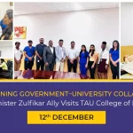 Strengthening Government–University Collaboration: Hon. Minister Zulfikar Ally Visits TAU College of Medicine
