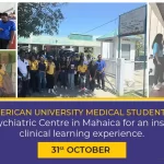 Texila American University medical students visited the Psychiatric Centre in Mahaica for an insightful clinical learning experience.