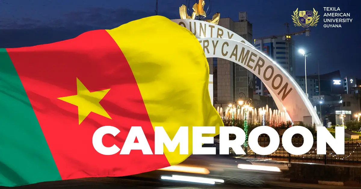 Study Medicine in Guyana from Cameroon