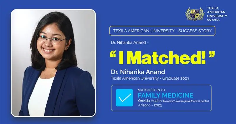 Dr. Niharika Anand Family Medicine Residency Match
