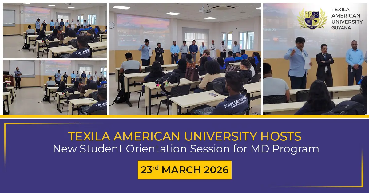 New Student Orientation Session for MD Program – 23rd March 2026