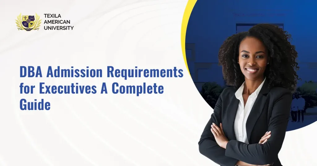 dba admission requirements