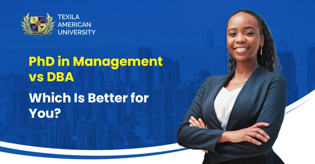 PhD in Management vs DBA