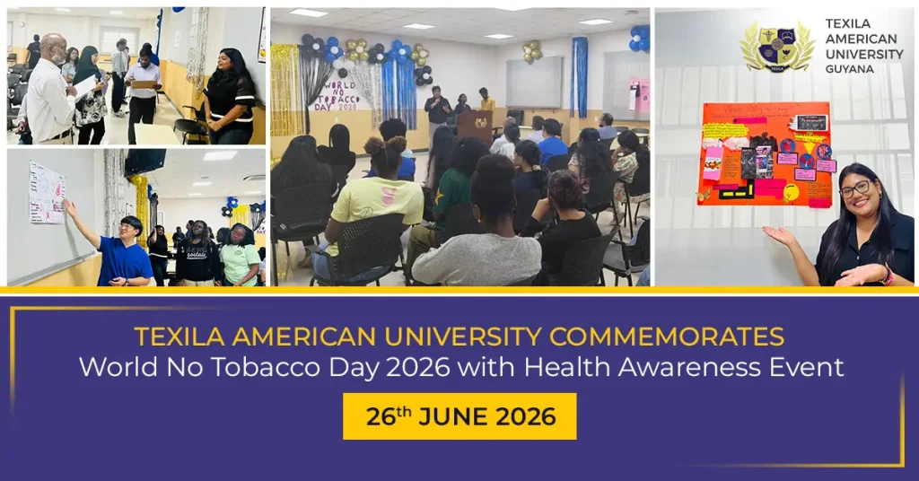 Texila Commemorates World No Tobacco Day 2026 with Health Awareness Event